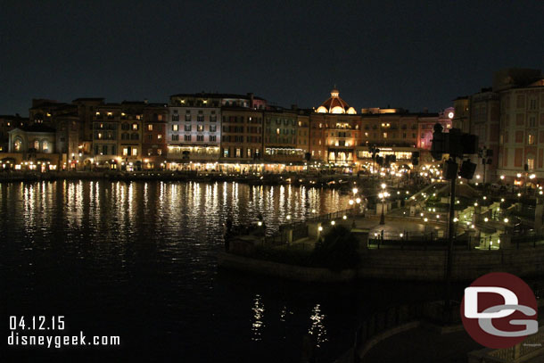 Mediterranean Harbor this evening.