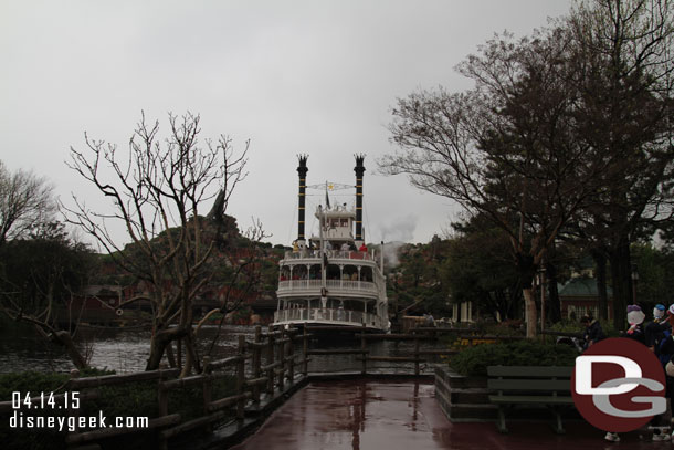 The Mark Twain on the Rivers of America.