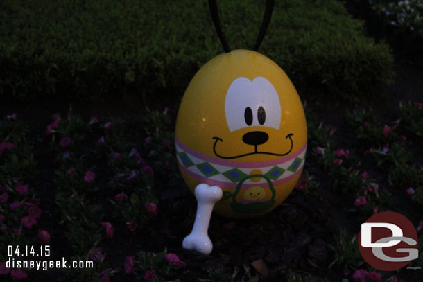 A Pluto Easter Egg