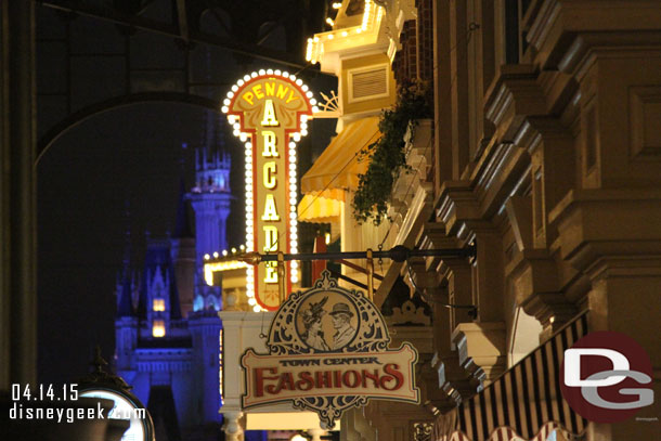 Thought this was a fun shot with the signs and castle