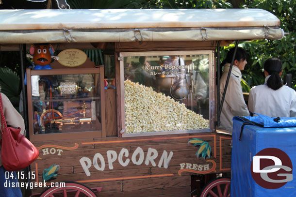 Curry popcorn