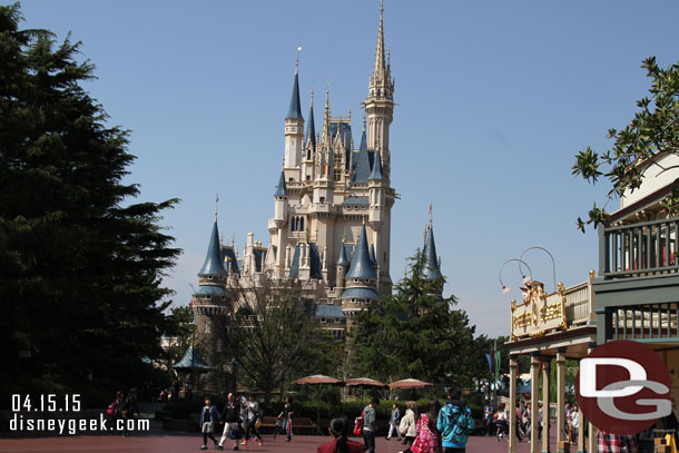 Cinderella Castle from Westernland
