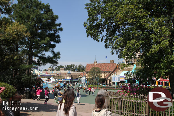 Looking toward Fantasyland