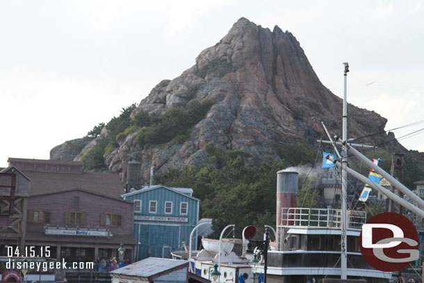 Mount Prometheus from this vantage point.