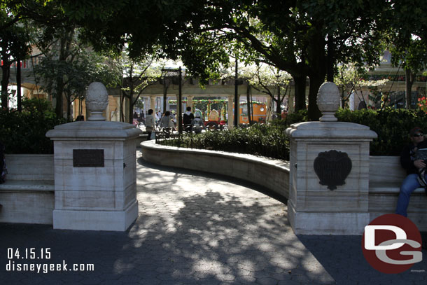 Walking through Waterfront Park.