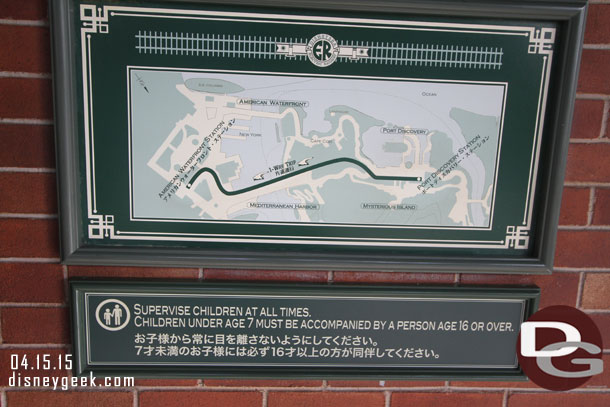 The Electric Railway map