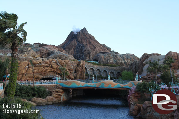 Mount Prometheus from the Arabian Coast