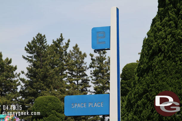 Space Place sign