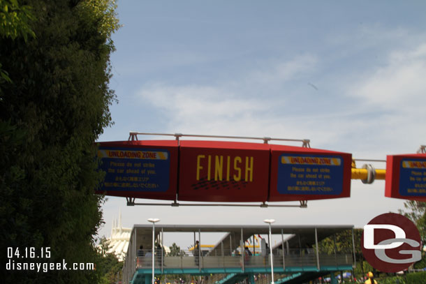 The finish line