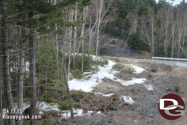 More snow as we continued to climb.