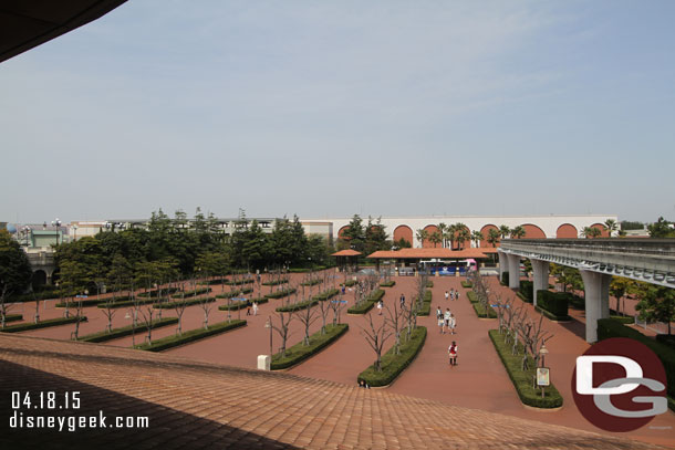 A vies of the North entrance to Tokyo DisneySea