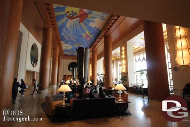 The main lobby.