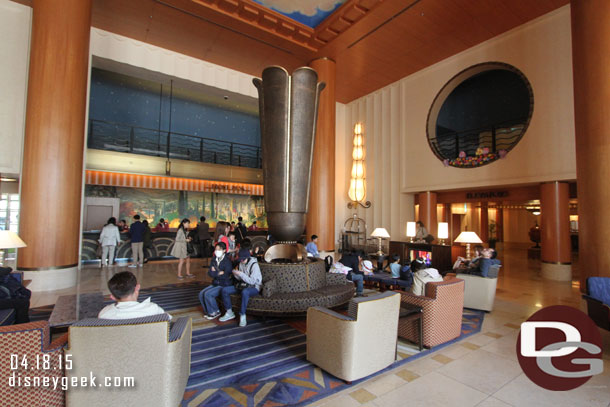 The lobby