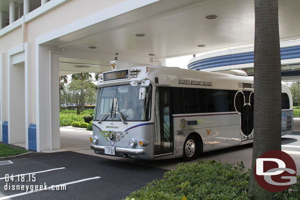 A Resort Cruiser pulling in.