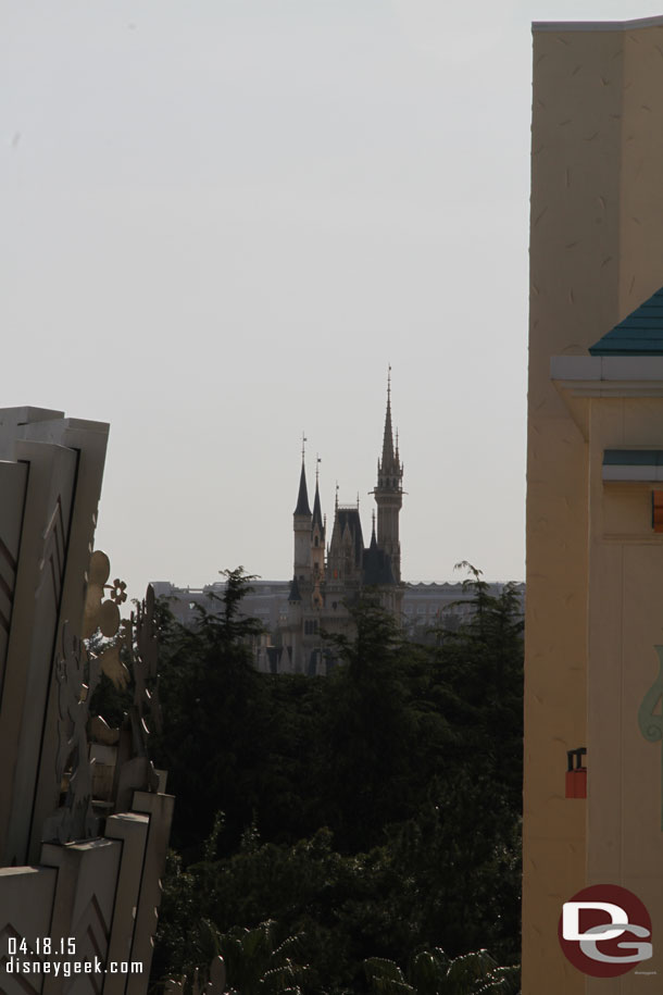 Cinderella Castle from Ikspiari