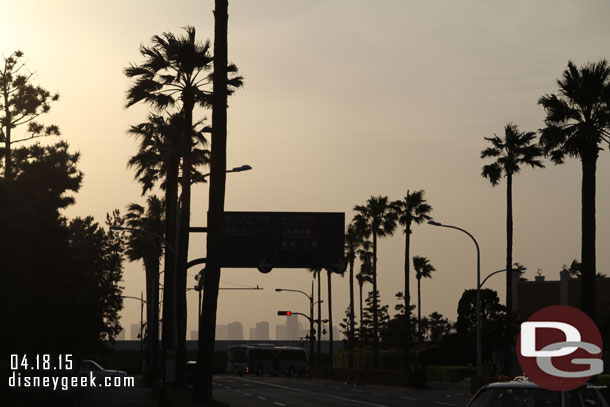 Tokyo in the distance.