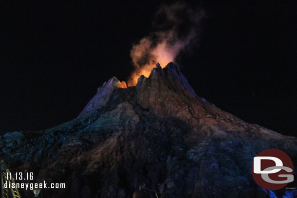 Mt. Prometheus.. waited to see if it would erupt then moved on after a couple minutes.