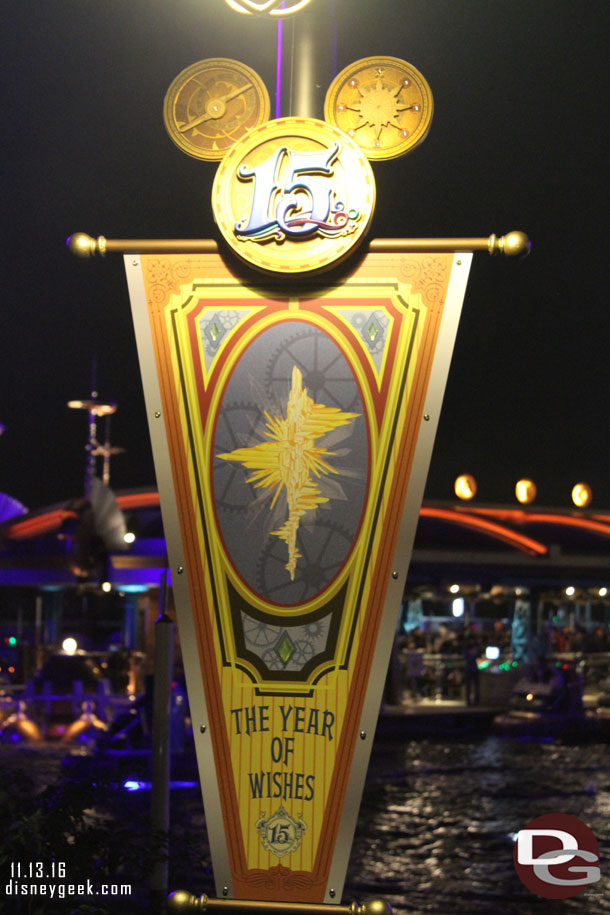 Year of Wishes banner in Port Discovery.