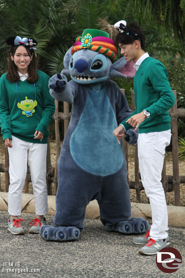 Stitch was out in the Arabian Coast too.