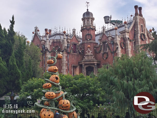 Passing by Haunted Mansion.