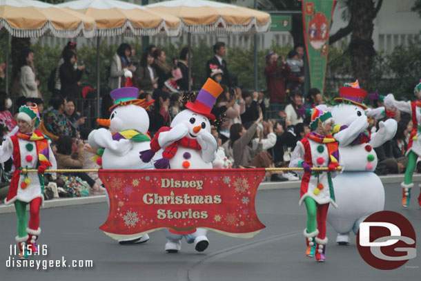A second look at the Disney Christmas Stories parade.  This time with a tighter lens..  if you want to see wide shots check out part 2.