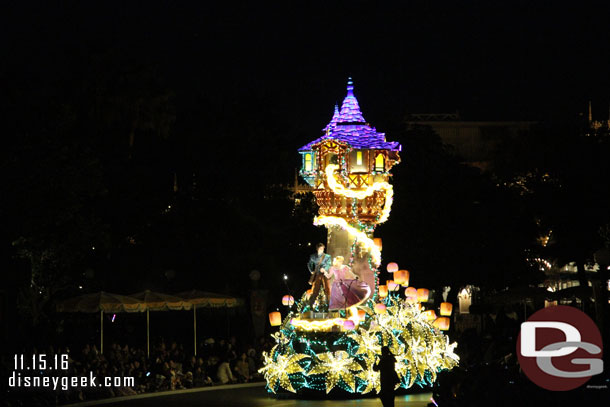 Tangled, this is new since I saw the parade in 2015.