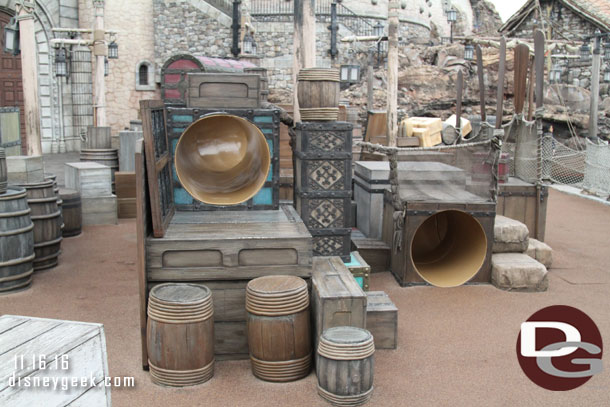 The kids play area.