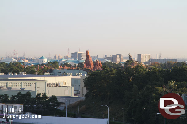 Big Thunder and Splash Mountain in the distance.