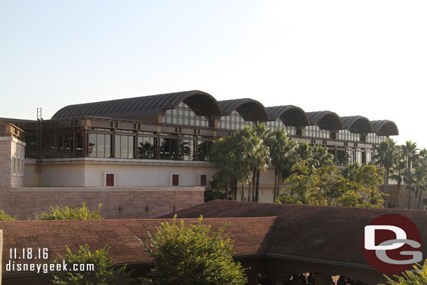 Looking back at the DisneySea station