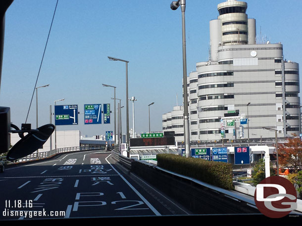 We went to the two domestic terminals first.