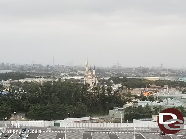 Tokyo Disneyland from the Sheraton Club