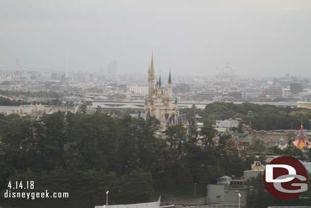 Cinderella Castle on this gloomy afternoon