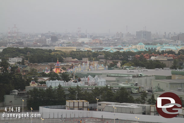 Looking toward Fantasyland.