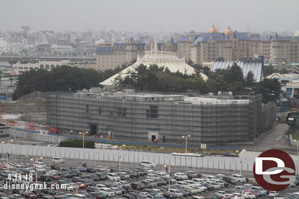 Our view.. we were just down the hall (closer to DisneySea) from the club so it was basically the same view.. but here some pictures.