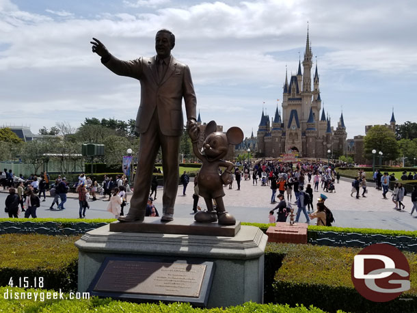 Stopped by the Partners Statue and the park's dedication plaque since it was the anniversary.