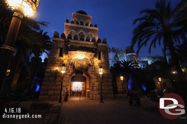 Passing by Sindbad's Storybook Voyage