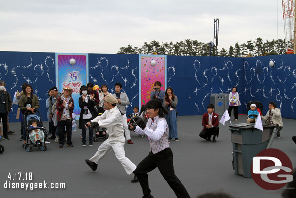 Breakbeat Dancers performing in Tomorrowland.