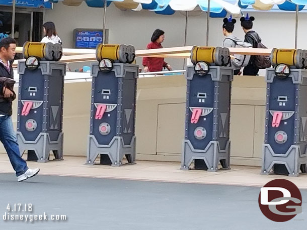 Monsters Inc FastPass Machines