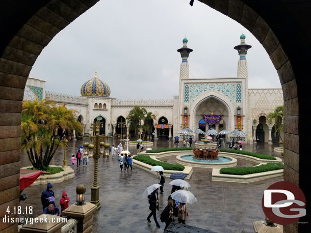 Walked over to the Arabian Coast.