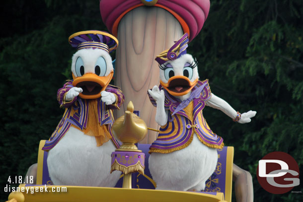 Donald Duck and Daisy Duck