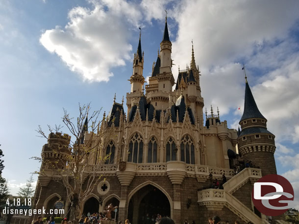 Cinderella Castle from Fantasyland.