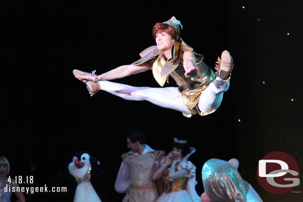 Caught Peter Pan mid air