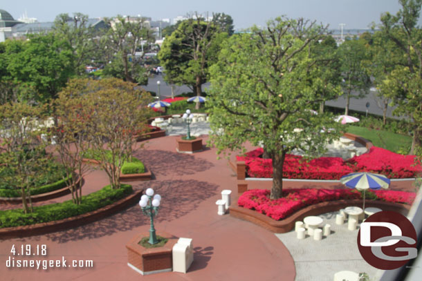 Tokyo Disneyland guest picnic area