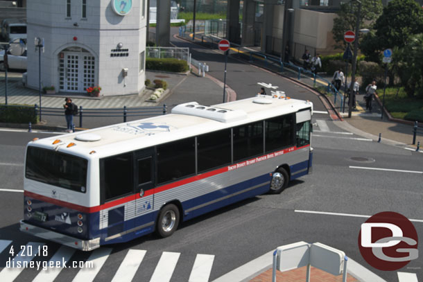 Continuing the bus theme, here is one that services the partner hotels.