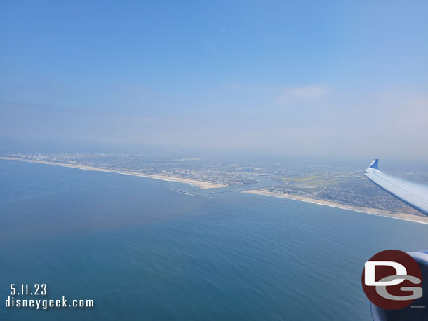 Some views of Santa Monica as we depart the area