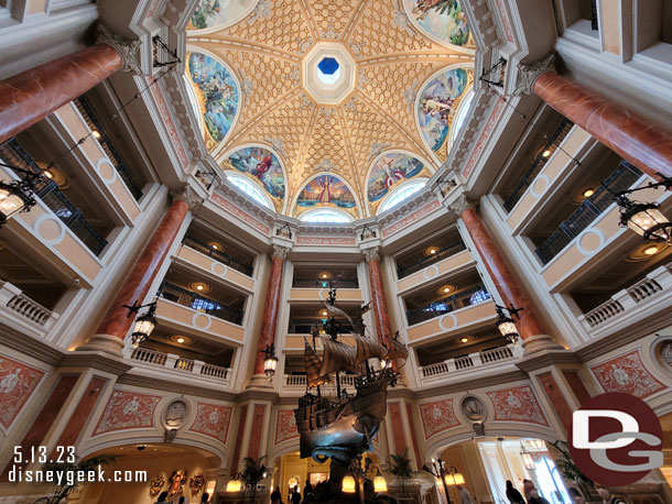 A quick look around the lobby this morning.