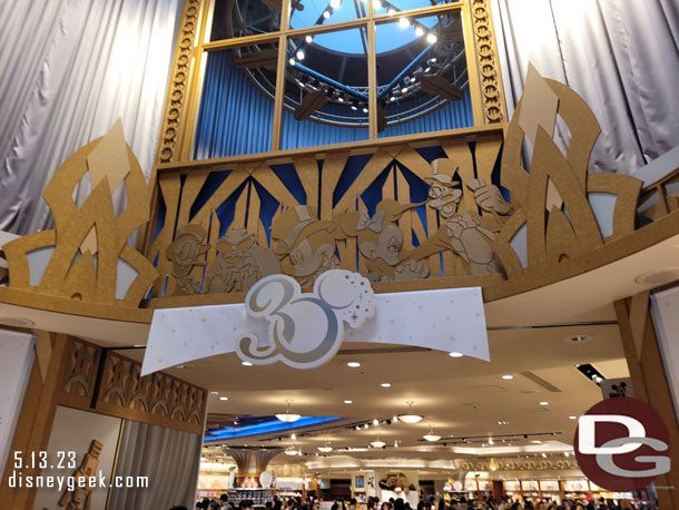 The Disney Store is celebrating its 30th Anniversary.