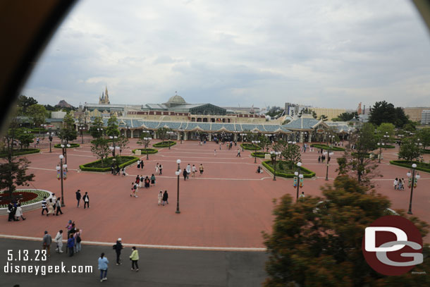 The Tokyo Disneyland entrance. This has been redone since my last visit in 2018.  