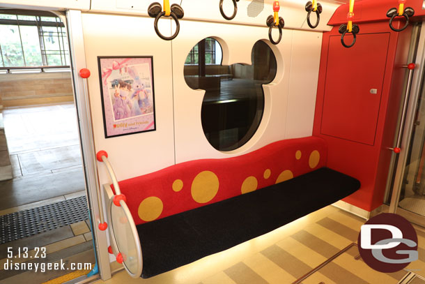 The Resort Liner was not crowded now, so a look around the interior of one of the recently added liners.