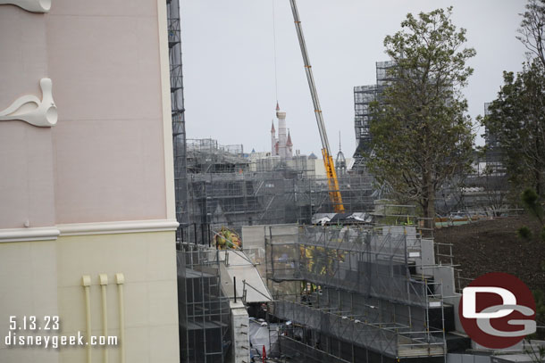 Another look at the Fantasy Springs Hotel work.